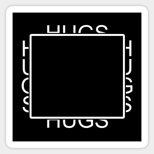 4 Corners Of Hugs Sticker